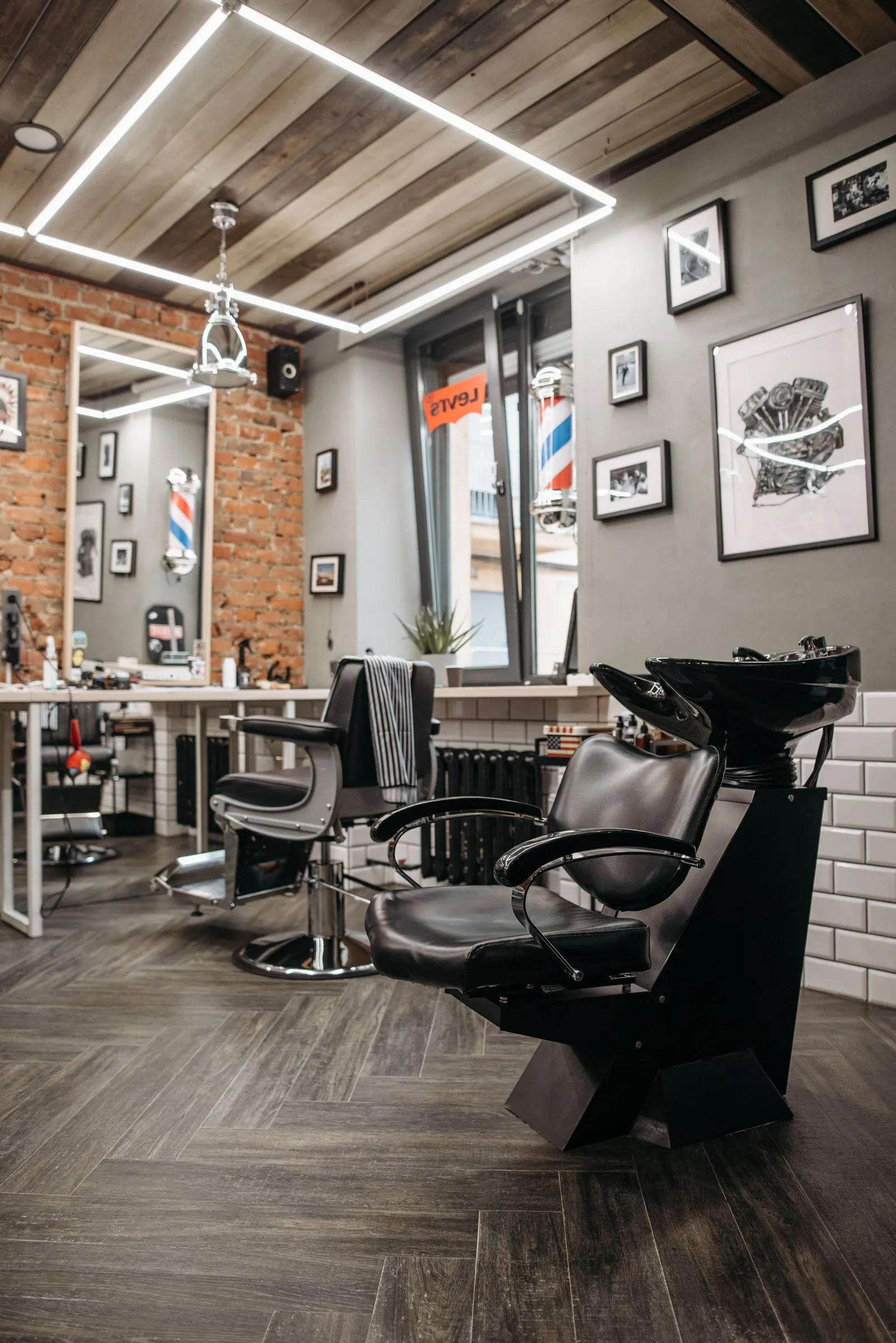 RITUAL Barber Studio üzletbelső